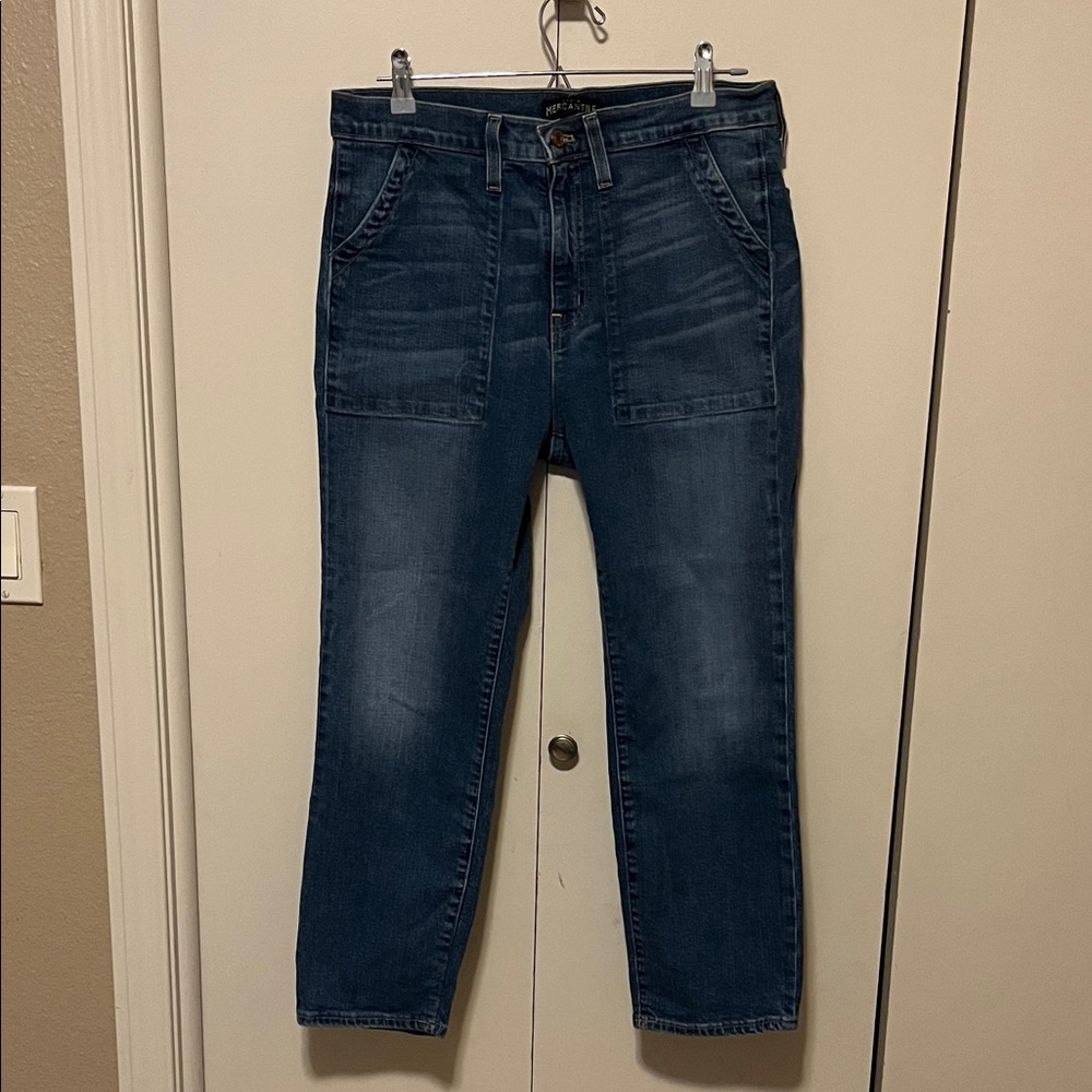 J. Crew Mercantile Straight Jeans
